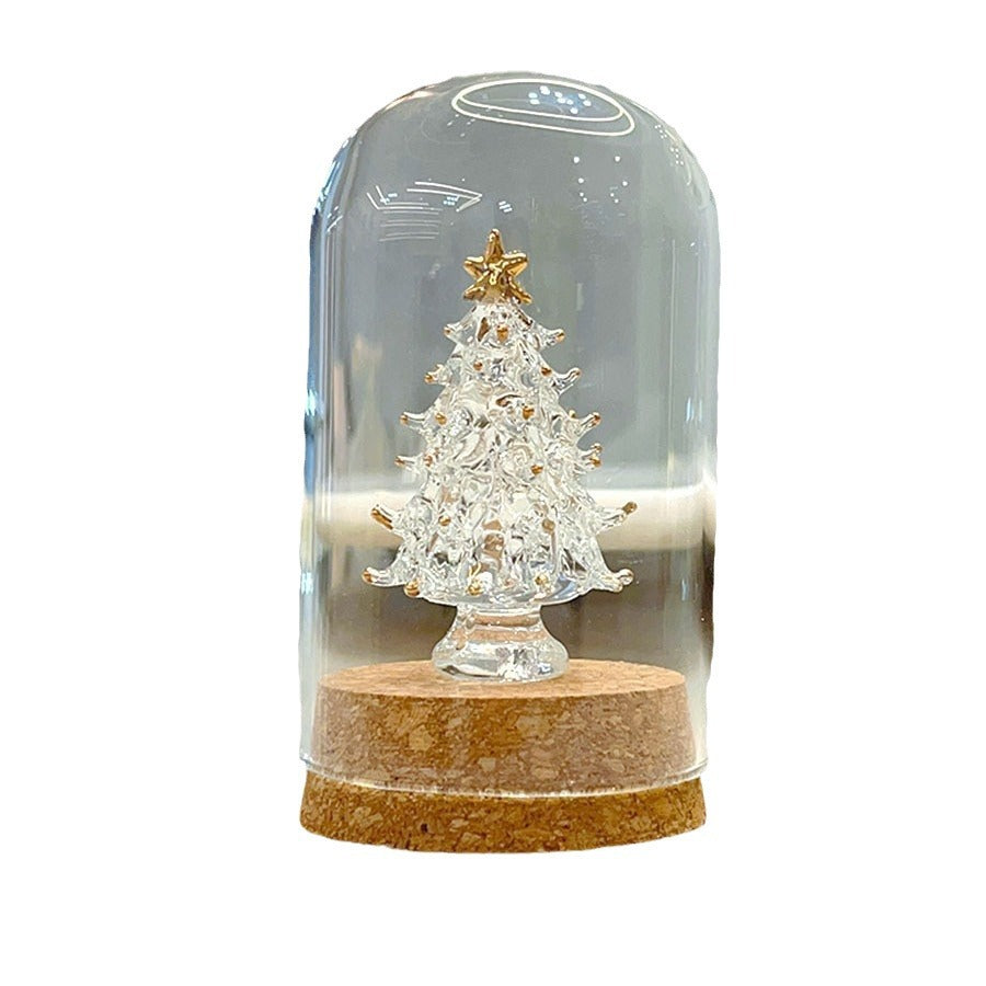 Crystal Christmas Tree Ornament Home Decor Peace Tree