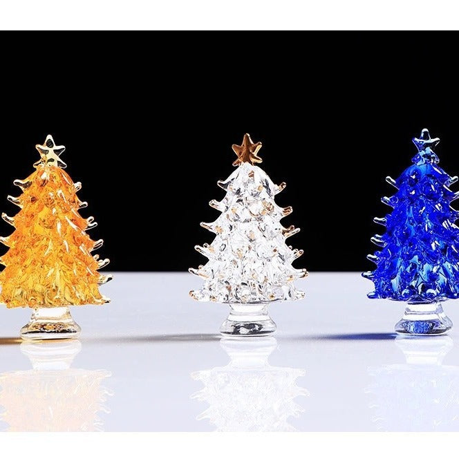 Crystal Christmas Tree Ornament Home Decor Peace Tree