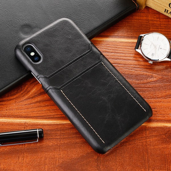 PU leather phone back cover