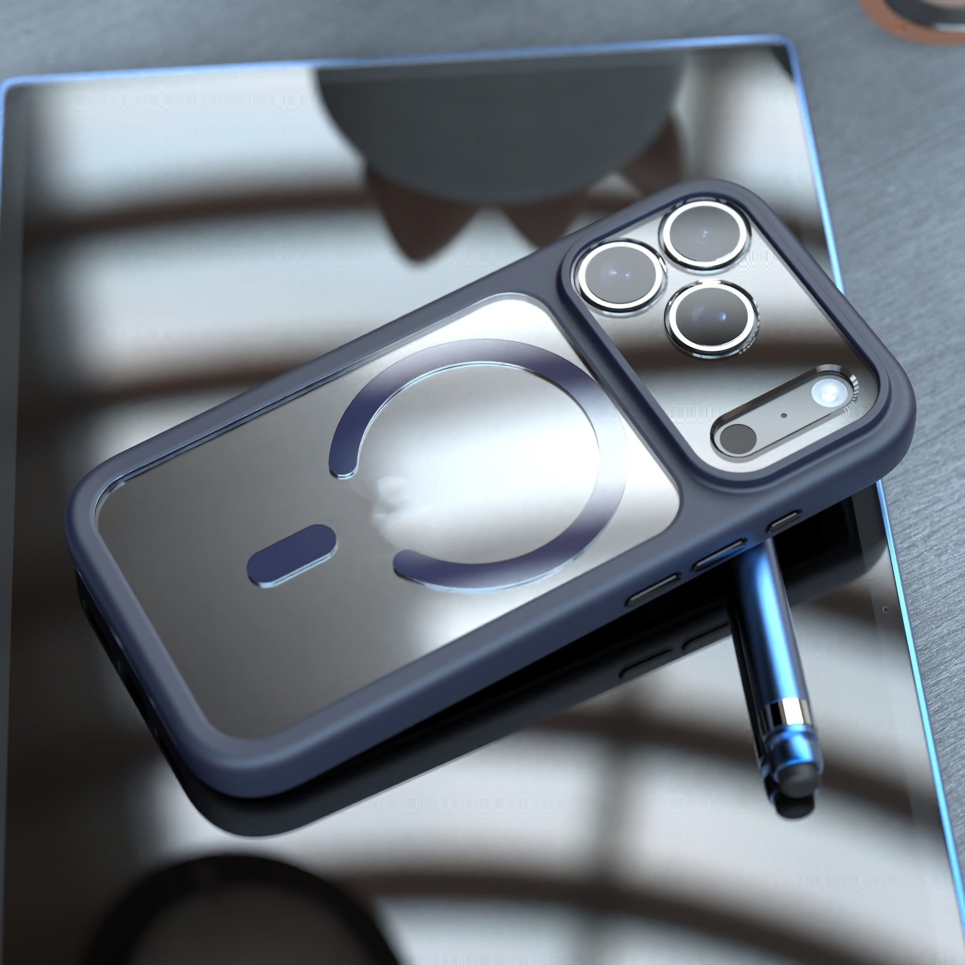 Applicable To 17Promax Two-in-one Magnetic Phone Case