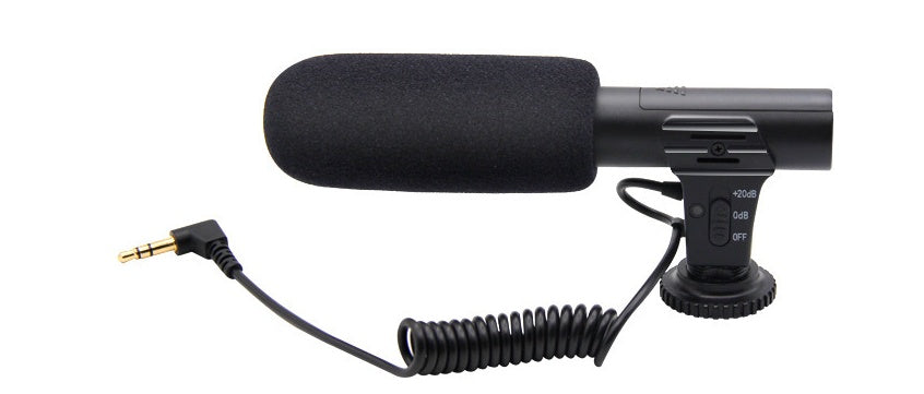 Digital Video Recording Microphone Stereo Camera Mic